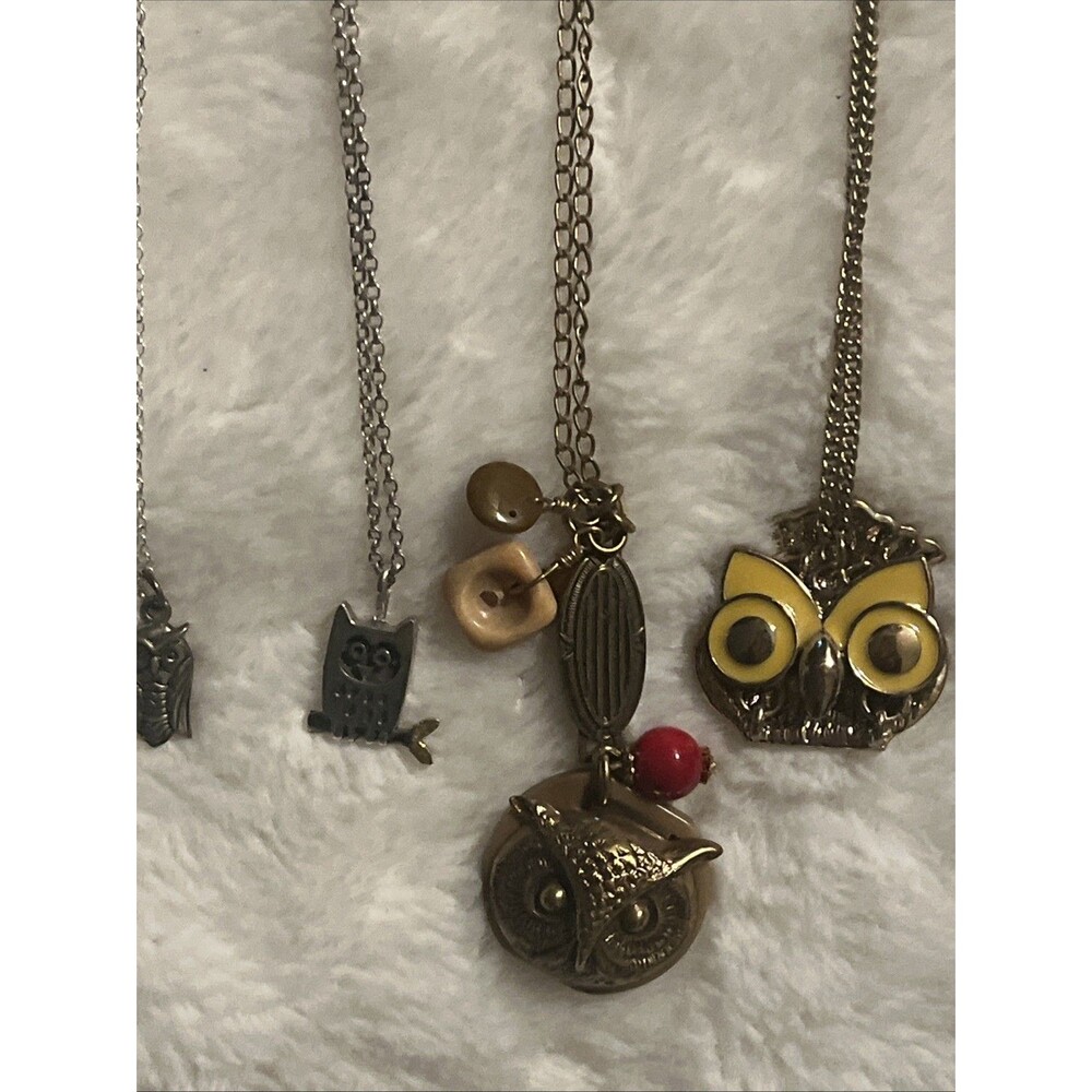 Chi Omega Owl Jewelry Bundle - 5 pieces - Picture 2 of 4